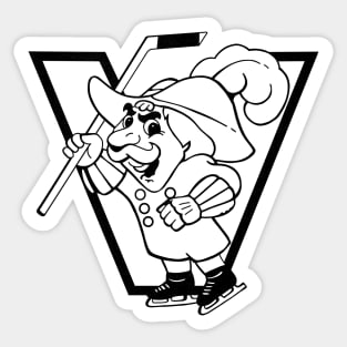 Defunct Virginia Raiders ACHL Hockey 1983 Sticker